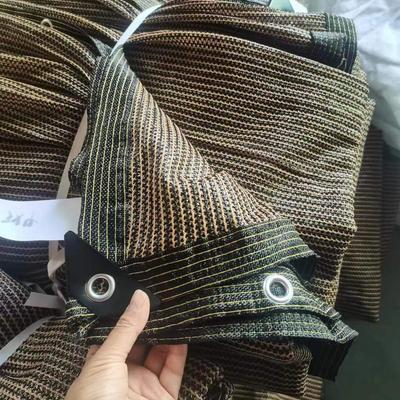 Coffee Color Windproof & Dustproof Thickened Shade Net for Rooftop, Balcony, Car, Flowers, Fish Pond