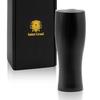 Verre à bière SaintGraal, Tumbler Highball, Isolé sous vide, Cadeau Fête des Pères, Cadeau d'anniversaire, Cadeau élégant pour hommes, 450 ml (Noir)