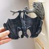 Exquisite Bat Sculpture Decoration Resin Animal Flowerpot Decoration Bat Pendant  Halloween Gift