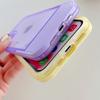 For Iphone 13 11 12 14 Pro Max Case Stand Holder Transparent Cover For Iphone Se 3 2022 2020 Xs Xr 7 8 14 Plus Shockproof Bumper