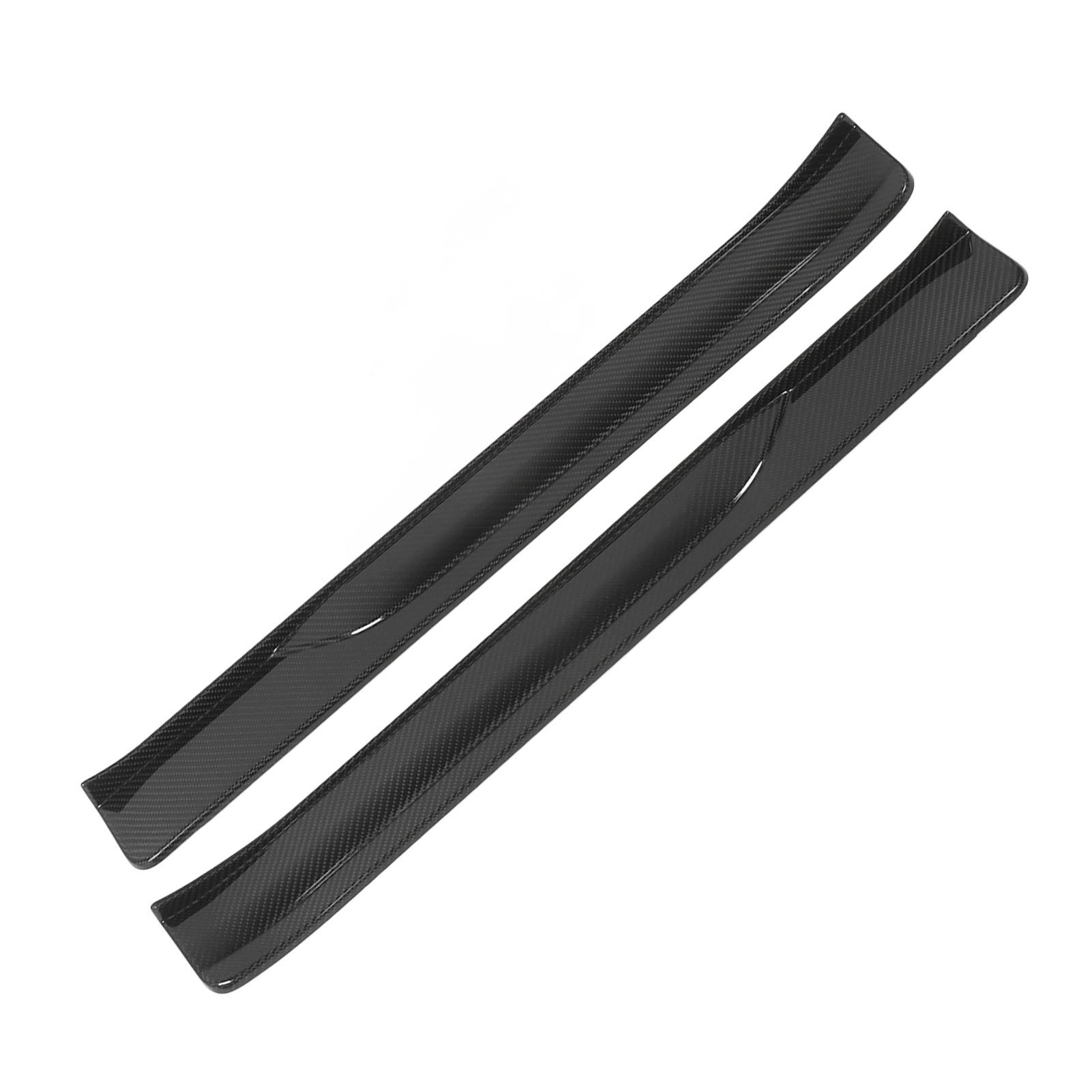 

2шт. Защитные накладки на пороги из углеродного волокна для левой и правой двери, защитная панель для порога