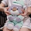 Fluffy Pajamas Dog Doll With Hat Clothes Animal Plushies Dolls Koala Plush Toys  Party Supplies
