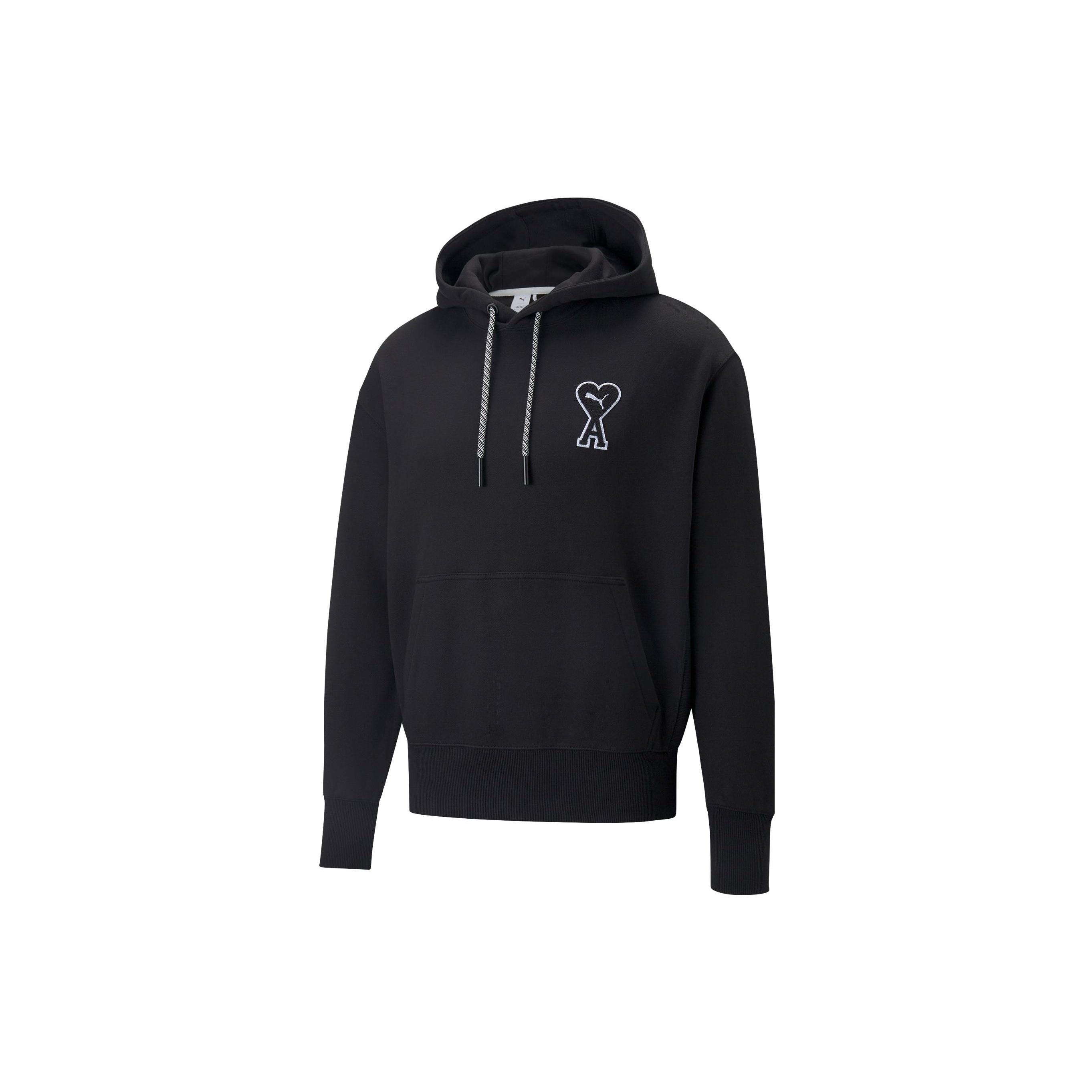 PUMA X Ami Hoodie Black Men s 536231-01 XS