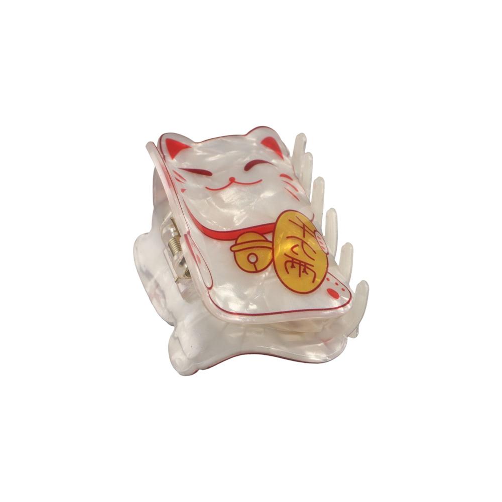 Attract Luck Cat Hair Claw Letter Animal Shark Clip Funny Acetate Hair Clip Girls/Ladies