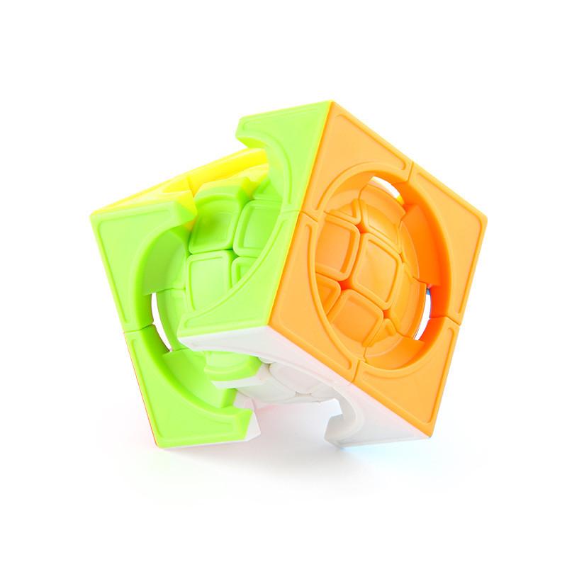 Bunter 5,7 cm Lern-Puzzlewürfel in einzigartiger Erdform für Spaß für Kinder