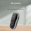 Silver Key Case for Porsche Macan - Decorative Shell for Older Models