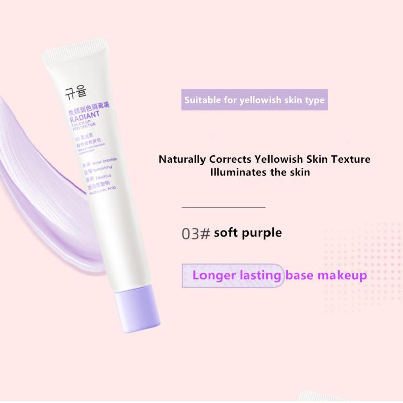 Rewitalizująca nawilżająca baza pod makijaż Odżywczy nawilżający kontrola oleju Segregujący mleczny krem ​​​​do skóry Baza pod makijaż