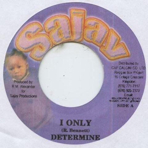 

7-дюймовая пластинка DETERMINE - I Only Sajay 2004 Ямайский Регги, Ска и Даб