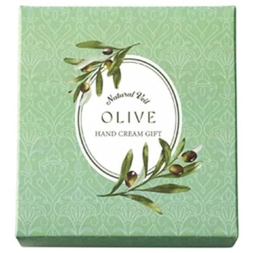 [Set] Handkerchief and Hand Cream Set, Olive, Perfect As a Small Gift, Small Present, Prize, Mother's Day, Respect for the Aged Day, Father's Day, Ret