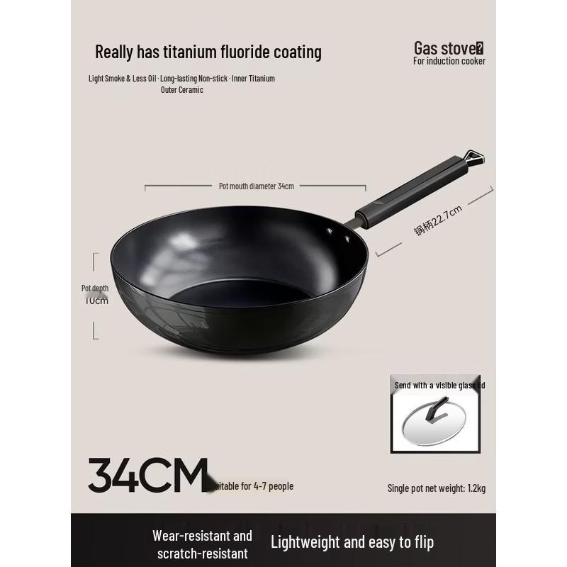 Royalstar Ceramic Titanium Non-stick Wok