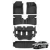 Smabee Right Drive for Honda BR-V 2022-2024 Fuel Version TPE 3D Car Floor Mats Cargo Liner Trunk Pad All-Weather Accessories