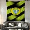 Canberra Raiders Wall Tapestry Aesthetic Wall Hanging Printed Fabric Blanket Decorative Tapestries for Bedroom Living Room Home Decor