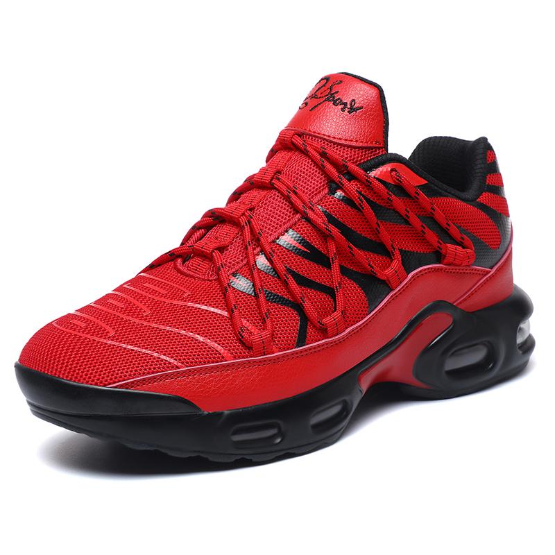 Men Sneakers Running Fashion Outdoor Jogging Sports Shoes Mesh Breathable Cushioning Black Basket Footwear Male Plus Size 39-46
