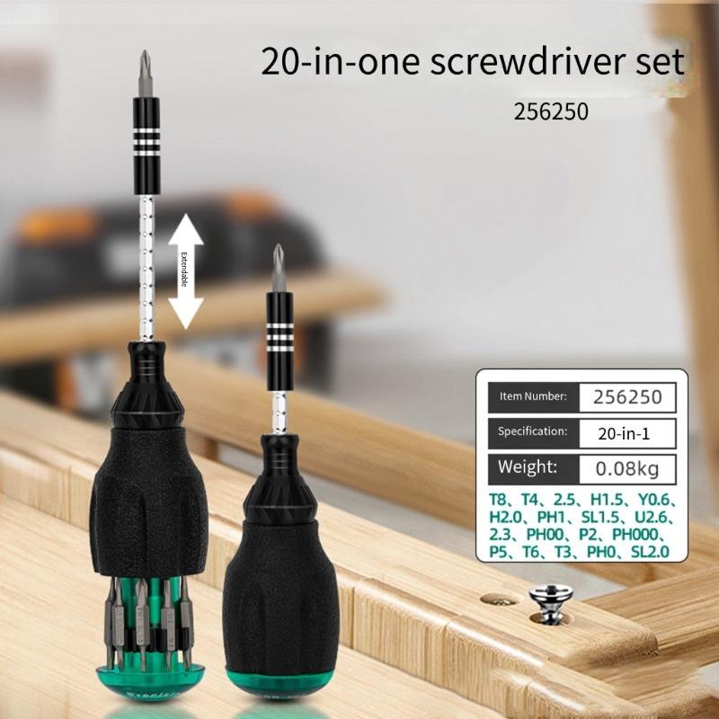 Professional Ratchet Screwdriver Kit With Assorted Specialty Bit Carbon Steel Ergonomic Grip Portable Case For DIY Projects