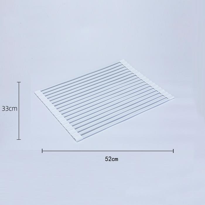 Silicone Drain Rack Sink Bracket Drain Rack Kitchen Drain Pad Water Filter Thermal Insulation Multi Power Roller Blind Folding