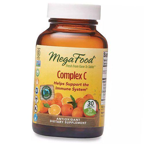 

Daily Healthy Immune System Support, Complex C, Mega Food (36343036) 30tab