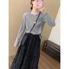 Micro-transparent Sun Protection Blouse for Women Spring and Summer Thin Versatile Loose and Slim T-shirt Top