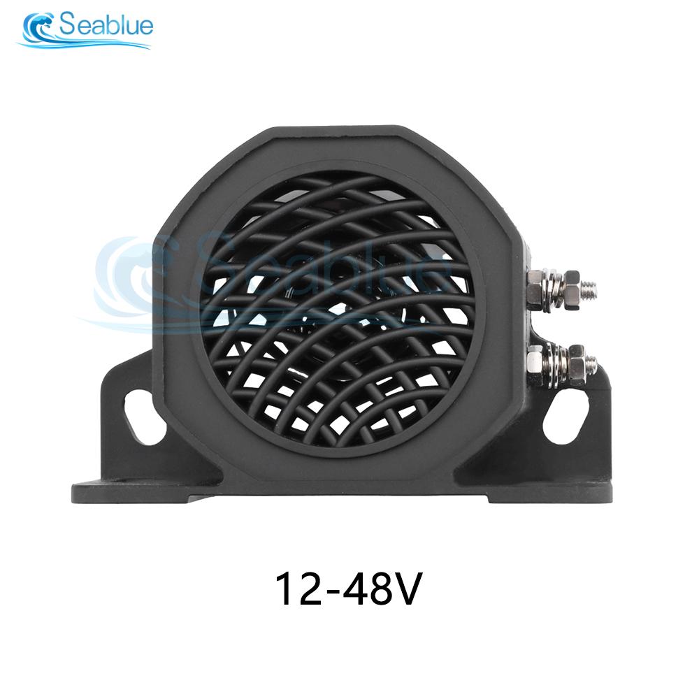 105dB Decibel Backup Siren Beeper Buzzer Sound Warning Alarm 12V 24V 80V Car Truck Vehicle Horn For Vehicle Reversing Reminders