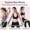 Weighted Soft Spring Hula Hoop for Adults (3lb)  Foldable, Portable Fitness Hoop for Weight Loss, Waist-Friendly & Upgraded Closed Silent Design for H