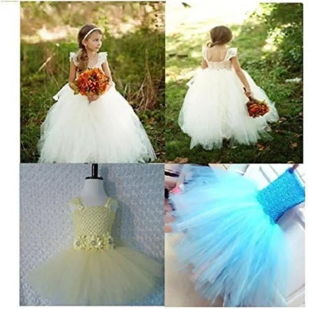 Na šifonovou roli 15 cm x 91,4 m, stůl, vlajka, židle, uzel, baletní sukně, šití, DIY látka, svatební, večírek, světle žlutá