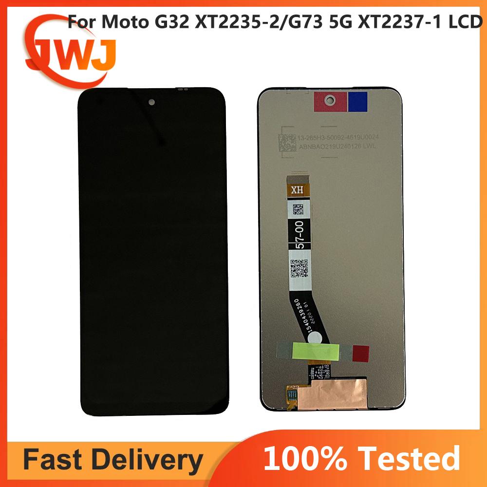 LCD Screen and Digitizer Full Assembly for Moto G73