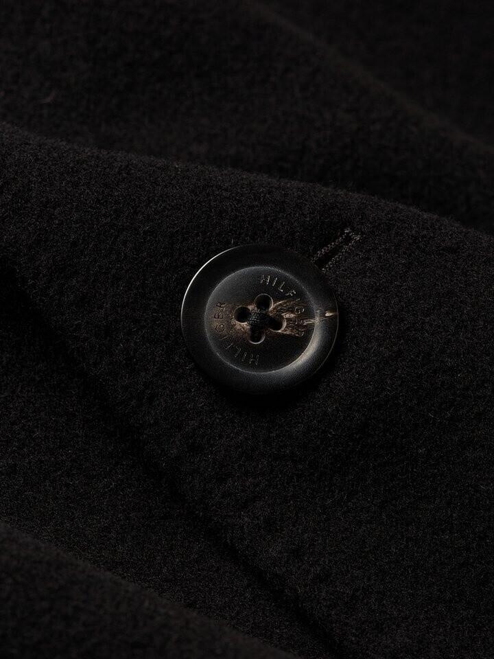 Coat Tommy Hilfiger Smart Casual Wool Rich Coat (MW0MW36611) Black