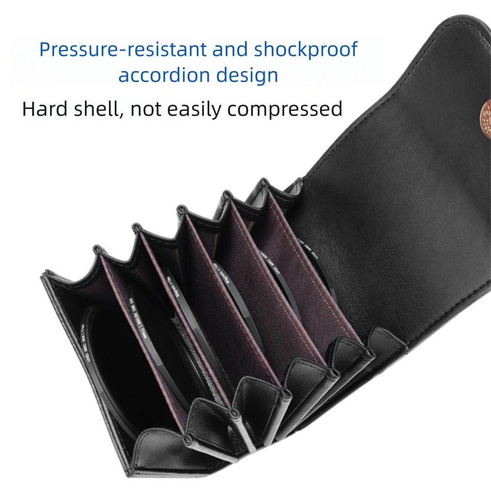 Shockproof Filter Pouch Dustproof Filter Carrying Case Camera Lens Filter Bag Filter Storage