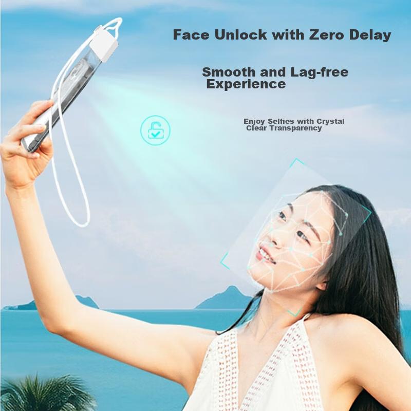 Etravel Waterproof Phone Case, Fully Waterproof, Touchscreen Compatible, IPX8 Rating, for Swimming, Rafting, Hot Springs, Blue Color