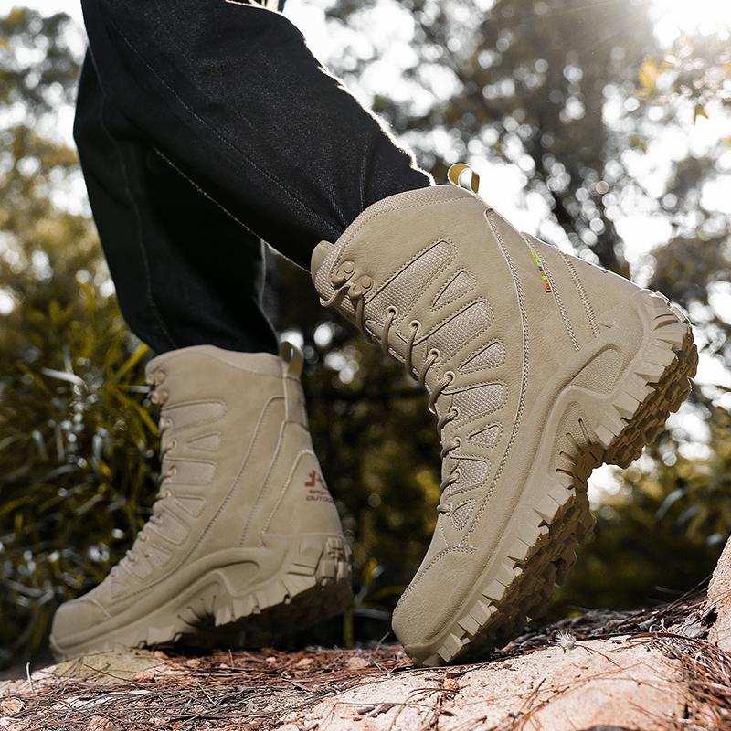Winter Boots High Top Large Size Outdoor Field Training Boots 39-47