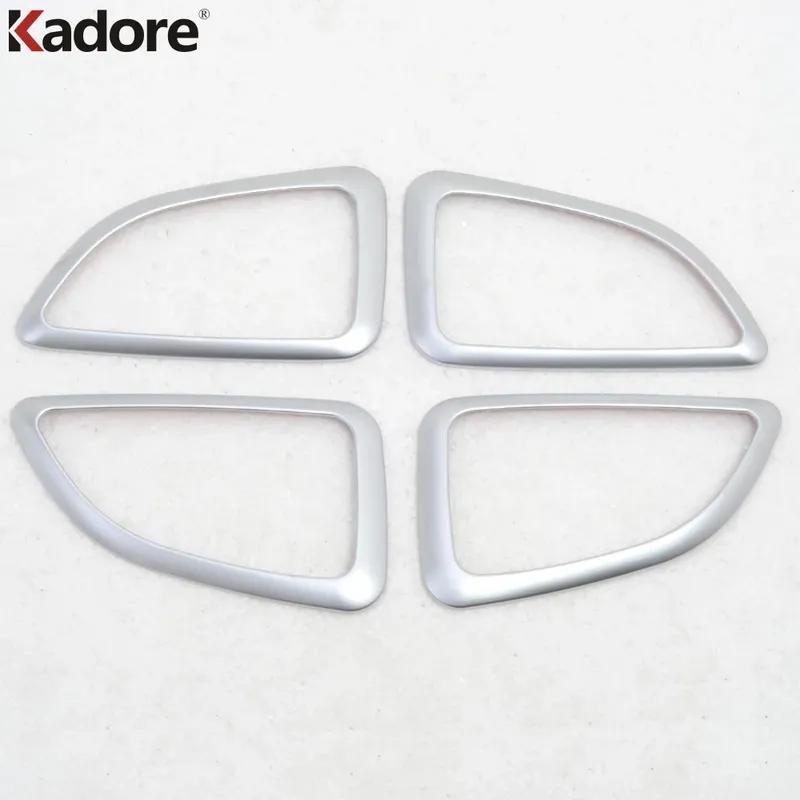 Car ide Inner Door Handle Bowl Frame Cover Trim For Hyundai Tucson ix35 2011 2012 2013 2014 2015 Matte Interior Accessories