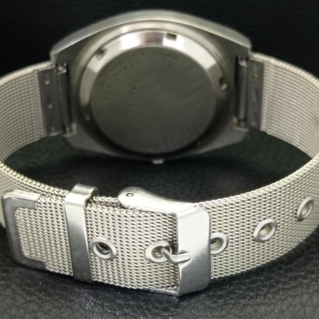 VINTAGE SEIKO 5 AUTOMATIC 7006A JAPAN MENS BLUE COLOR DIAL WATCH a701636-5 R206c-a701636