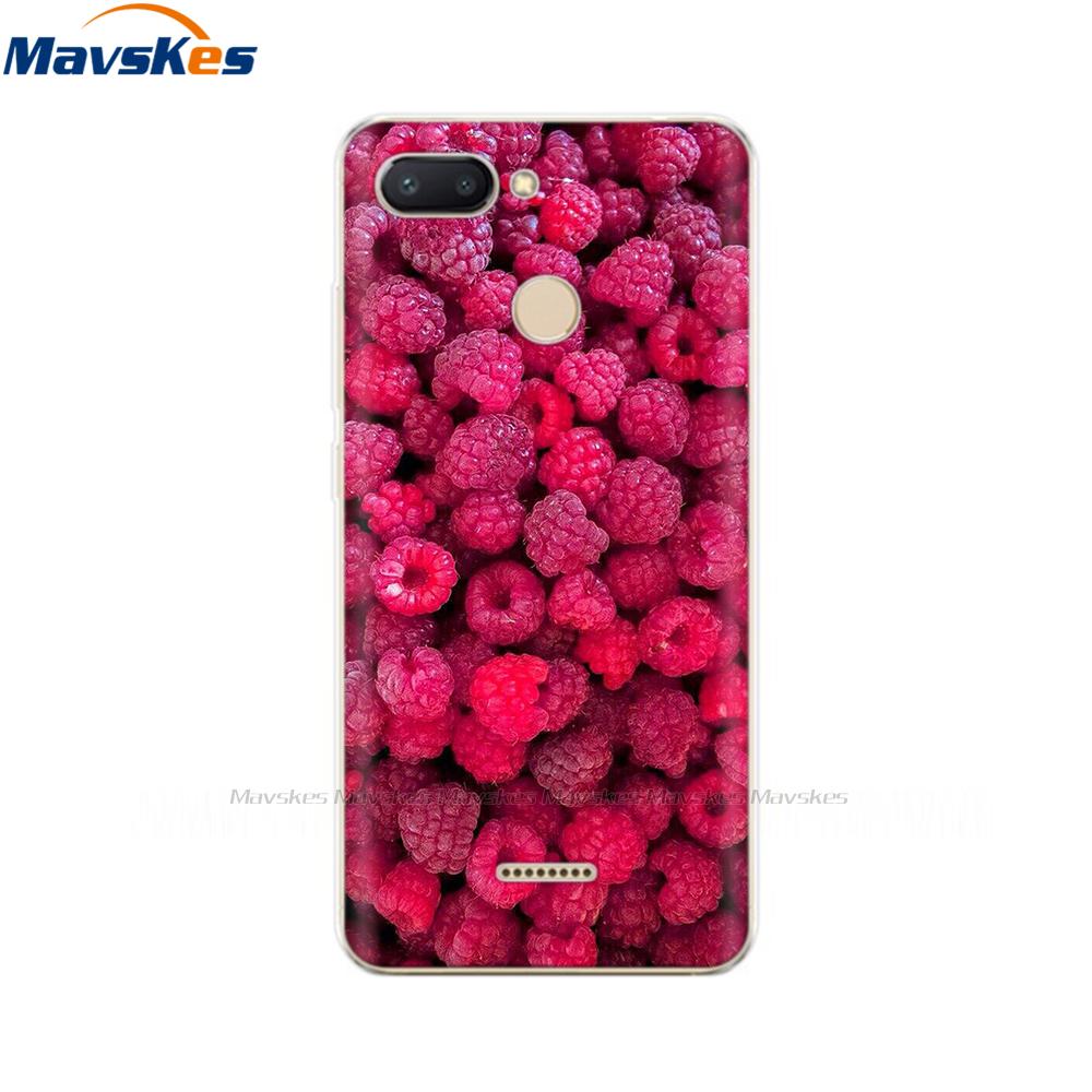 Silicone Cover for Xiaomi Redmi 6 Case Full Protection Soft Tpu Back Cover Phone Case for Xiaomi Redmi 6 Redmi6 Bumper Coque Bag