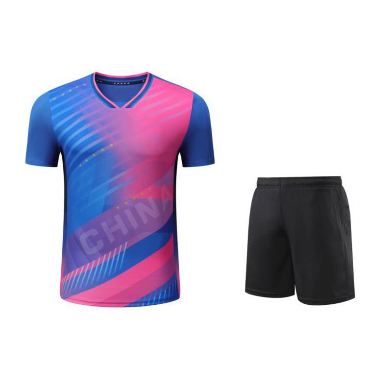Quick-Dry Table Tennis Sportswear Set for Men, Women, Adults, and Children - Ideal for Training, Competition, and Team Events