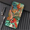 Japanese Wave Dragon Anime Phone Case For Samsung Galaxy A57 A56 A37 A55 A36 A26 A54 A52 A35 A34 A25 A17 A16 A15 A07 Soft Cover