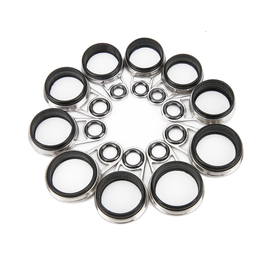 Zestaw 45 w 1 Uniwersalny Sprzęt do Wędkarstwa Spinningowego Przelotki Wędkarskie Krążki do Żyłki Szczytówki