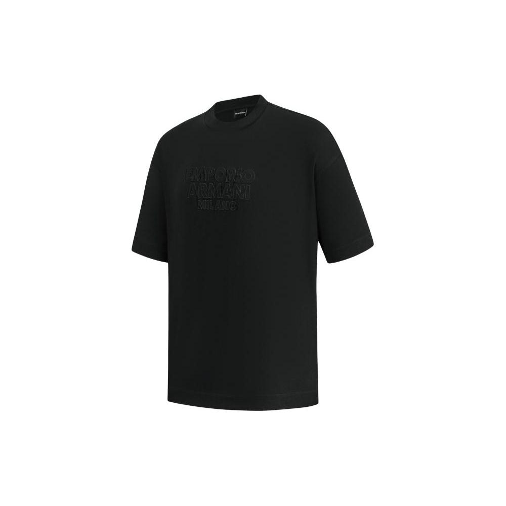 EMPORIO ARMANI SS24 T Shirt Men's Black 3D1T93-1J0EZ-0029