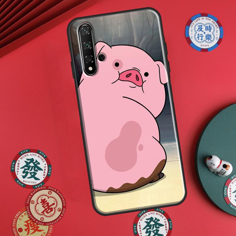 Cartoon Pig For Huawei P60 Pro P30 P40 Lite Nova 7i 8i 11i 12i 12s 10 9 SE Y90 Y60 Y70 Y72 Y61 Y91 Case