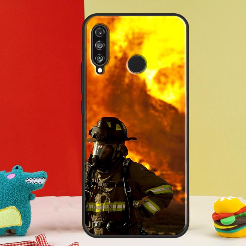 Feuerwehrheld Für Huawei Nova 9 10 SE 12i 12s 11i 5T Y91 Y90 Y60 Y70 Y72 Y61 P60 Pro P20 P30 P40 Lite Hülle