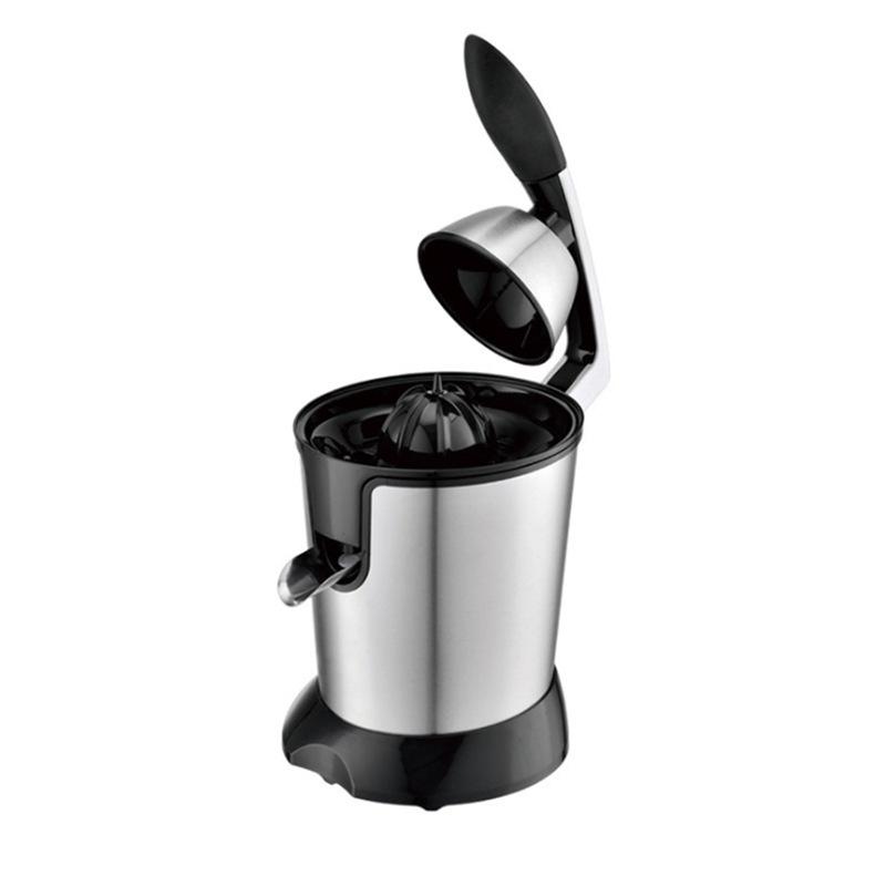 110V Hand-Press Electric Juicer: Stainless Steel Lemon & Fresh Fruit Juice Separator