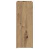 Umbrella Stand with Storage Artisan Oak Finish 20 x 20 x 55.5 cm