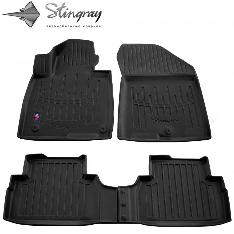 

Коврики Stingray 3D (2018-2020, 4 шт, полиуретан) для Hyundai Santa Fe 4