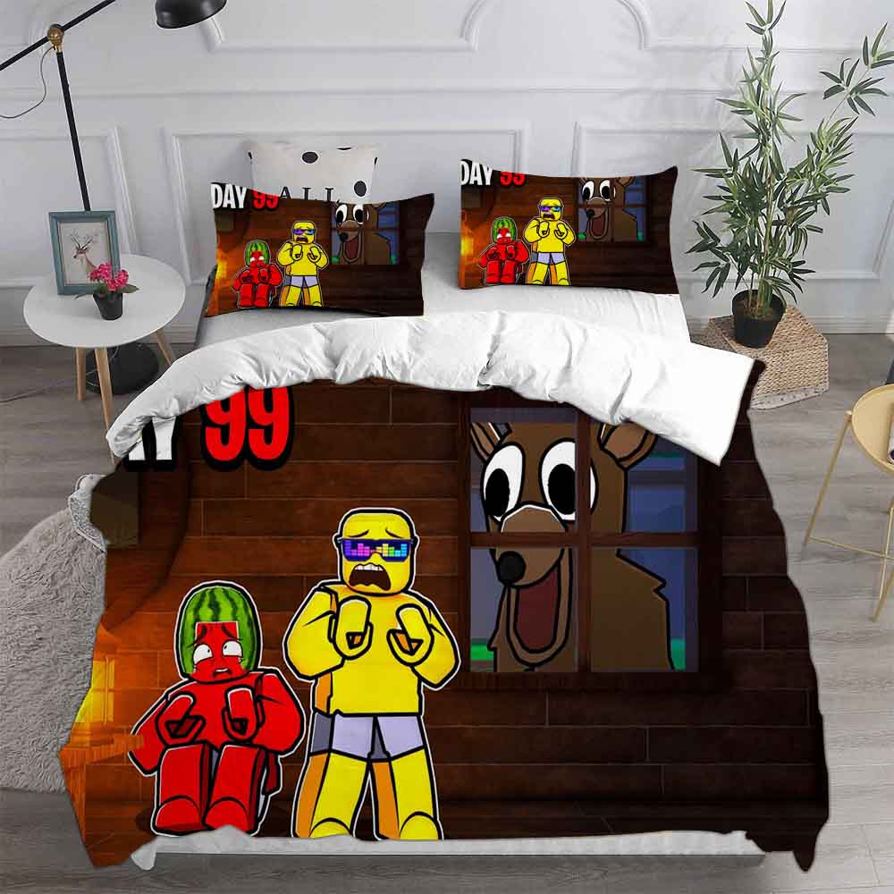 99 Nights In The Forest Bedding Sets Comforter Quilt Bed Cover Duvet Cover Pillow Case 2-3 Pieces Sets Kids Adult Size