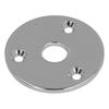 2PCS Round Guitar Jack Plate Metal Round Jack Plate Premium Output Jack Cover  For Guitar Bass