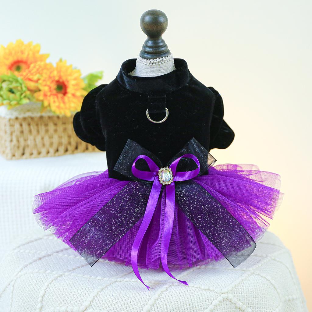 Wholesale Pet Dresses Spring Summer Thin Dog Cat Wedding Gown Dress Dog Clothes for Small Dogs Designer Dog Clothes