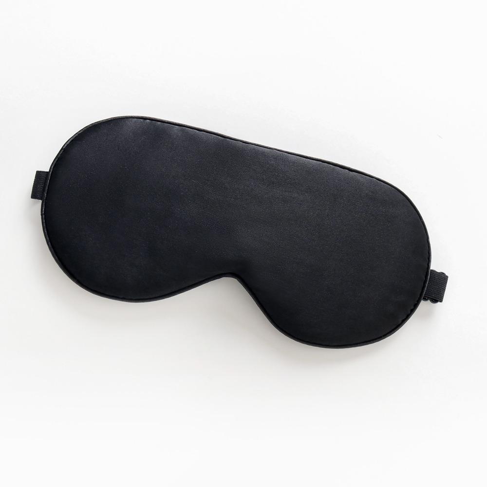 Durable And Safe Silk Sleep Mask 100% Real Natural Pure Silk Eye Masks With Adjustable Strap For Sleeping Blocks Light Reduces Puffy Eyes