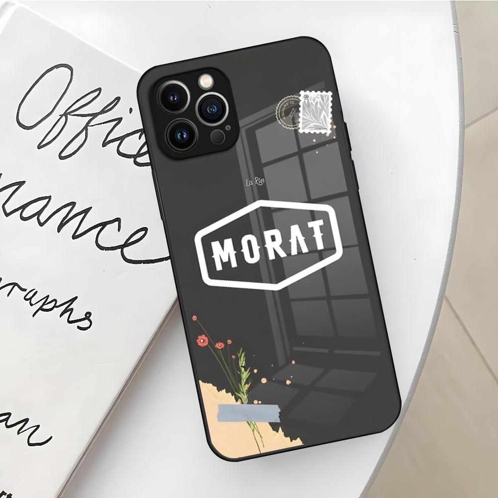 Morat Band Phone Case for Iphone 17 16 Air 15 14 12 11 13 Pro Max Mini X Xr Xs Se Puls Glass Cover
