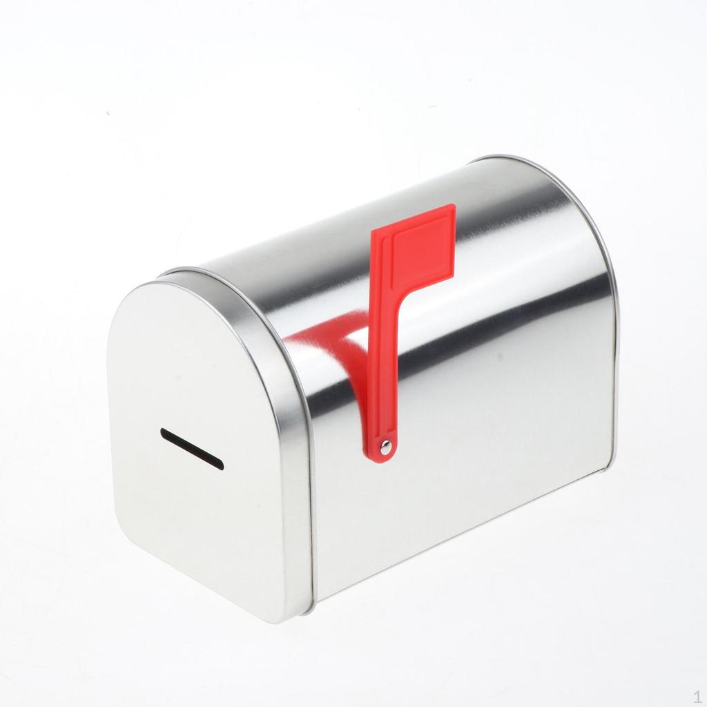 A Modern, Windproof Metal Mailbox for Christmas, Decorating Your Exterior Door.