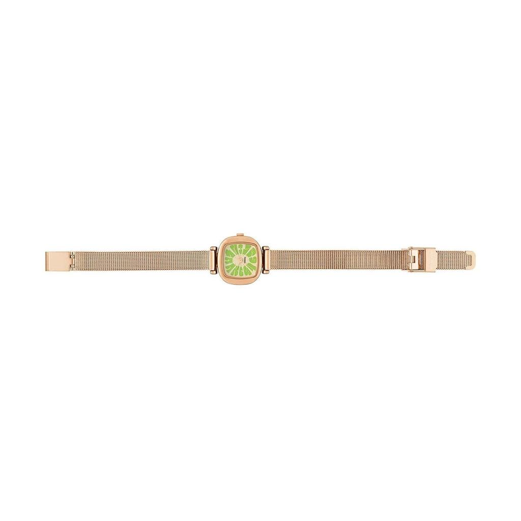 Authorized Dealer KOMONO Wristwatch for Women Moneypenny Flower Royale Rose Gold Mint [KOMONO] KOM-W1163