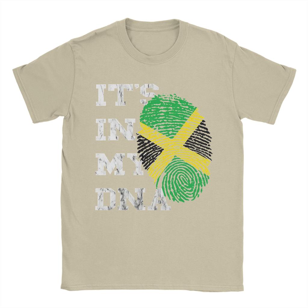 Its In My DNA Jamaica T Shirt Summer Jamaican Cotton TShirts For Unisex Custom DIY Tee Shirt Short Sleeve Streetwear Tees