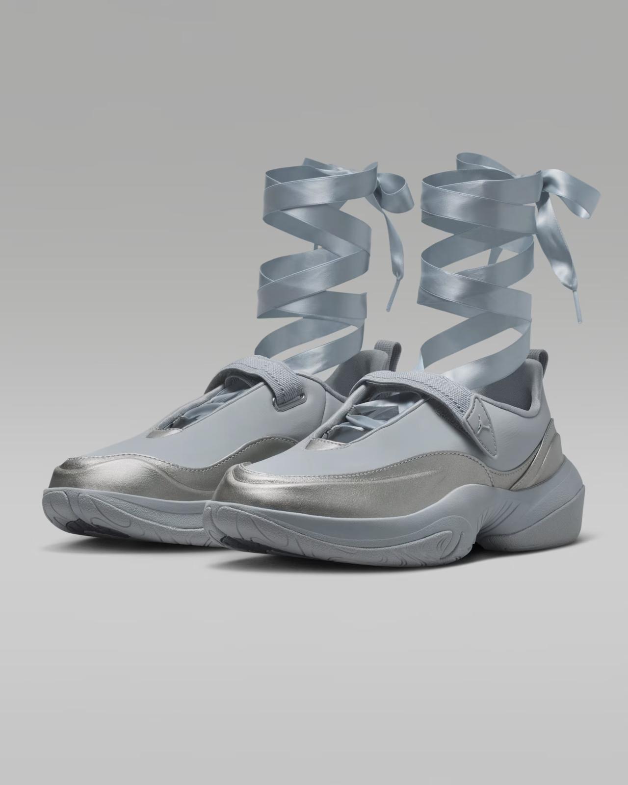 IB8597-002 Nike Jordan Pointe Металлический серебристый/Дымчато-серый (Женский) 5